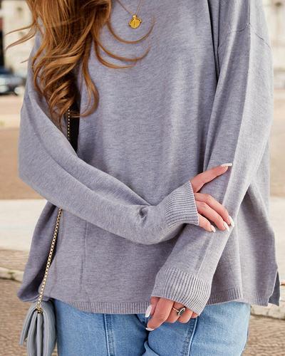 Royalfashion Pull fin pour femme