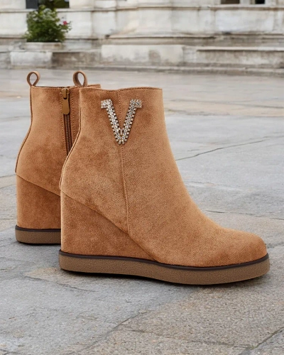 Royalfashion Nerias Bottes à talons pour femmes