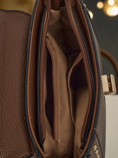 Petit sac à main pour femmes en cuir écologique Merlina