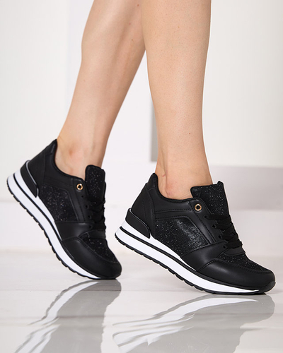 OUTLET Chaussures de sport femme noires Uzzuci- Footwear