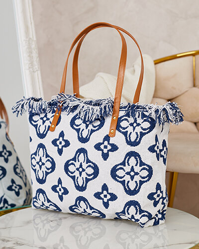 Royalfashion Sac à bandoulière en tissu pour femme