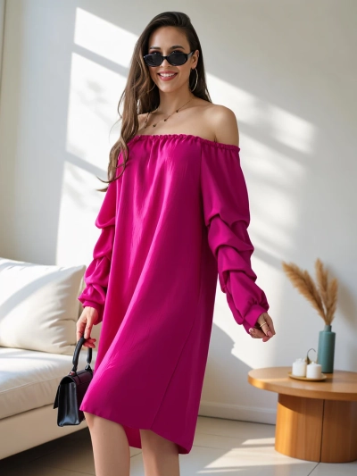 Robe femme Royalfashion Smooth a'la espagnole avec volants