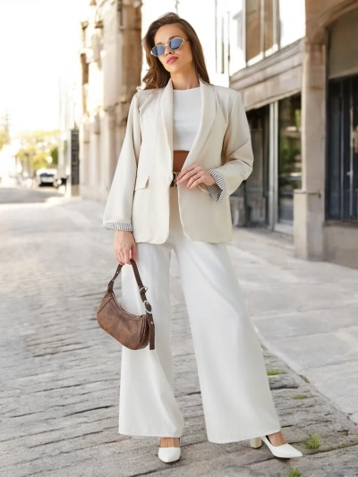 Blazer femme Royalfashion sans fermeture Élégant