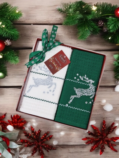 Ensemble de serviettes de vacances Royalfashion Bonne année
