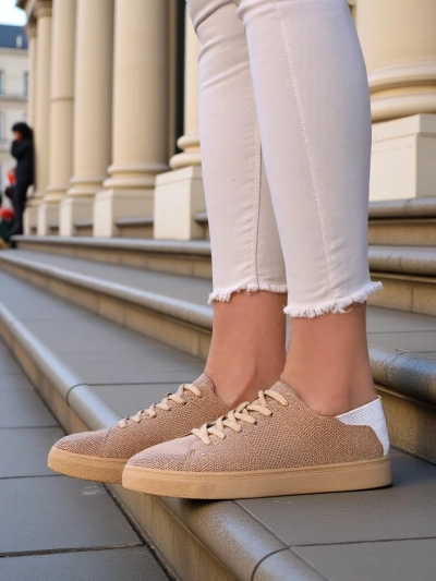 Royalfashion Chaussures de sport en tissu pour femmes Esellaf