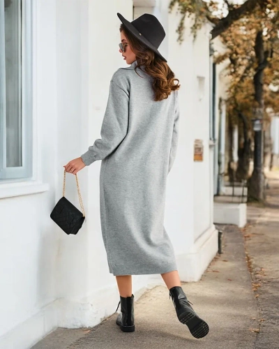 Robe pull longue pour femmes de Royalfashion