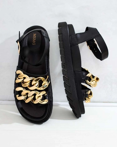 Royalfashion Sandales Leo en éco-cuir pour femme