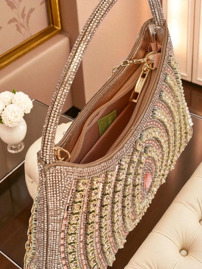 Royalfashion Pochette pour femme avec zircons Sova Glint