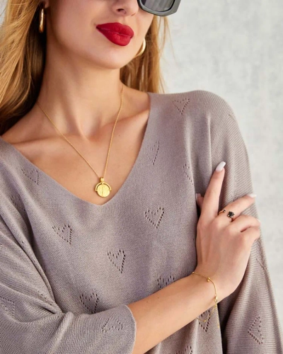 Royalfashion Pull fin pour femme