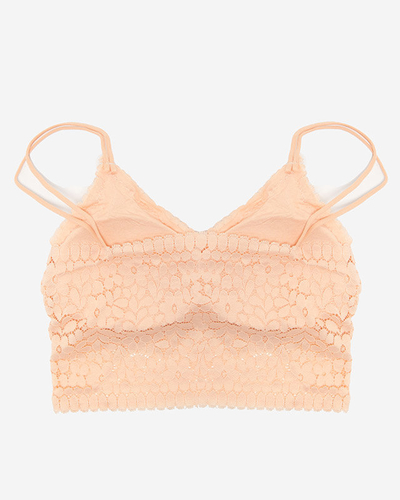 Brassière femme dentelle poudrée - Sous-vêtements