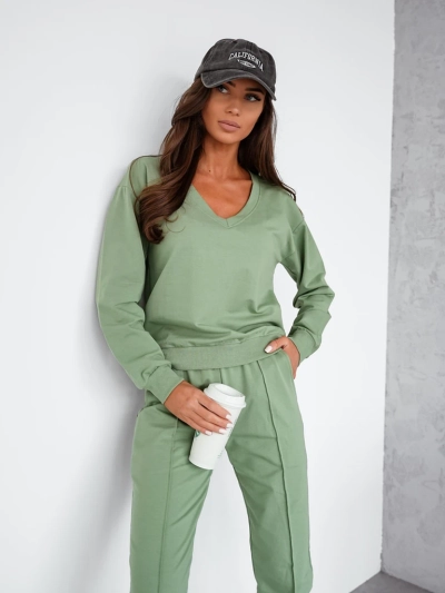 Royalfashion Ensemble Décontracté en Coton pour Femmes