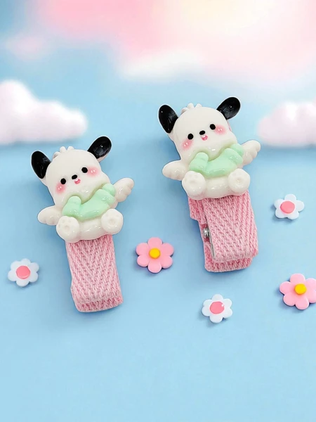 Jolies barrettes pour enfants avec un animal