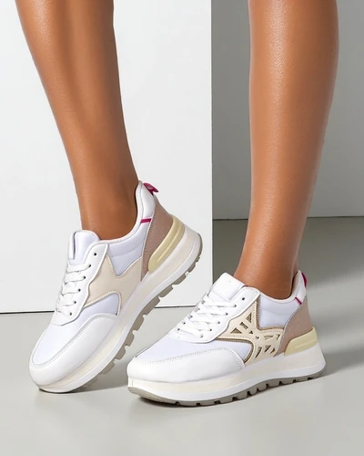 Baskets Royalfashion pour femmes avec paillettes Senues