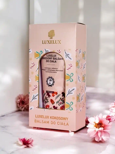 Baume corporel Luxelux de Noël au parfum de noix de coco 300 ml