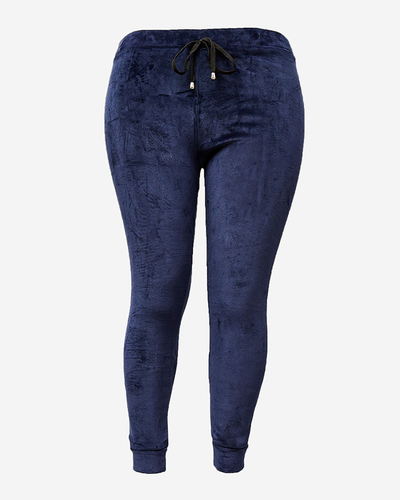 Royalfashion Pantalon de survêtement isolé pour femme avec passepoil