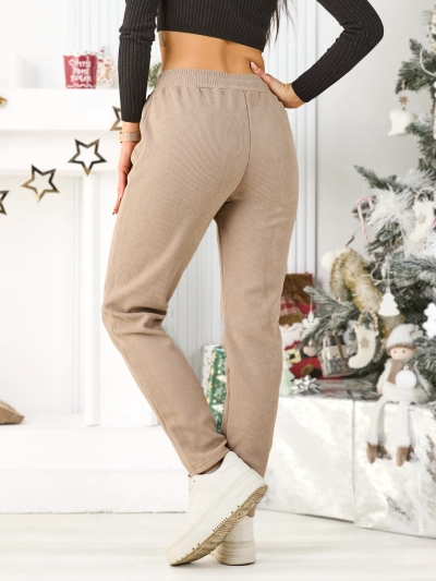 Royalfashion Pantalons de survêtement chauds pour femmes de grande taille