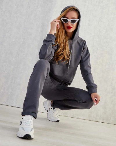 Royalfashion Ensemble de sweatshirt en coton pour femme