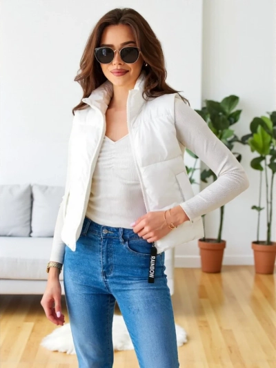 Veste sans manches courte Royalfashion pour femmes