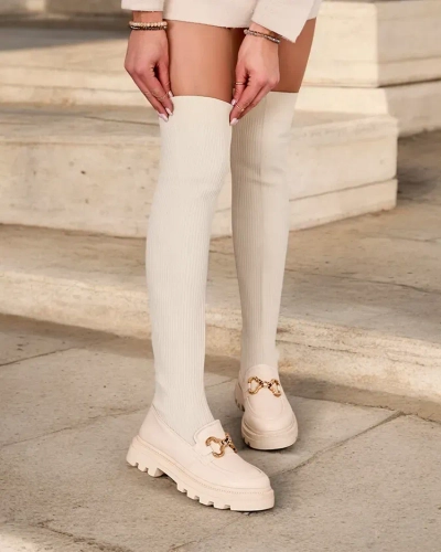 Royalfashion Bottines à enfiler pour femmes Rufies