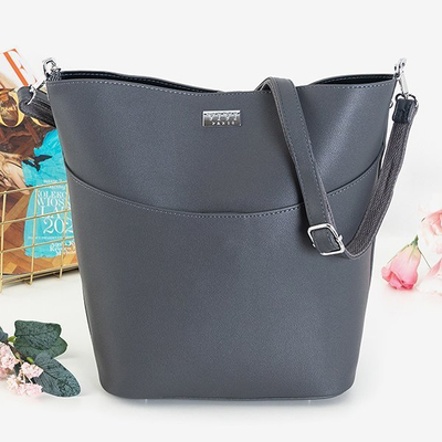 Sac à main femme gris moyen - Sacs à main