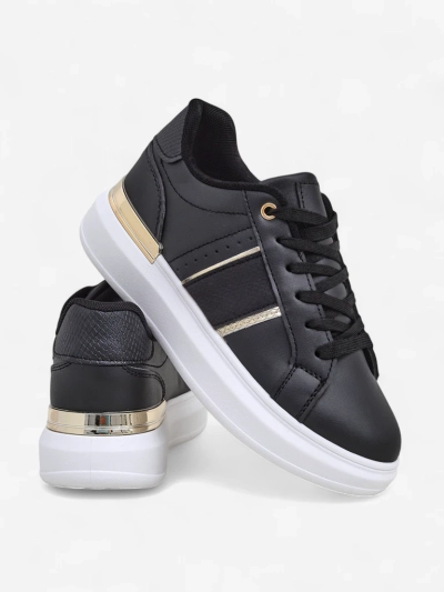 Royalfashion Baskets de sport pour femmes sur une semelle plus épaisse Montanas