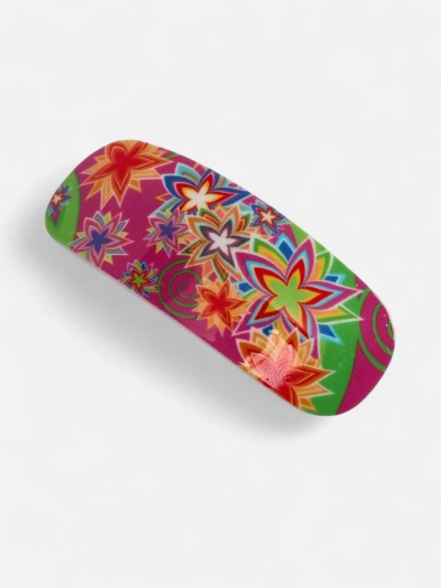 Barrette colorée pour enfants avec des petites fleurs