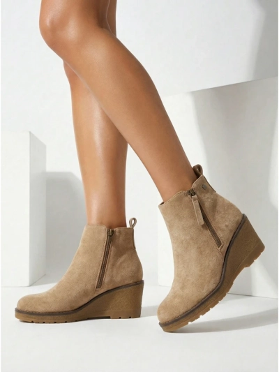 Bottines compensées pour femmes Zarrico