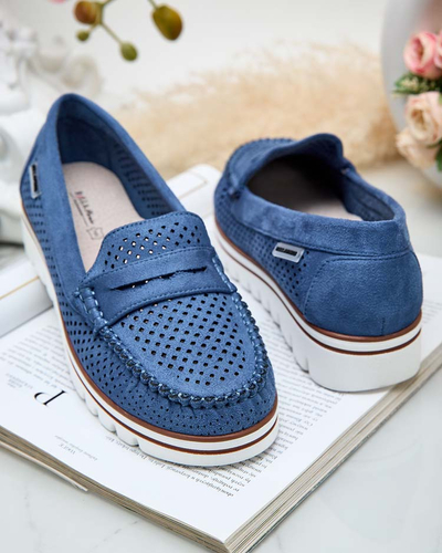 Royalfashion Mocassins ajourés pour femme Leteller