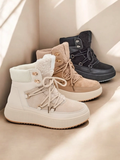 Royalfashion Bottes de neige pour femmes Dasendas