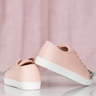 Baskets roses avec cristaux Vierenssa - Footwear
