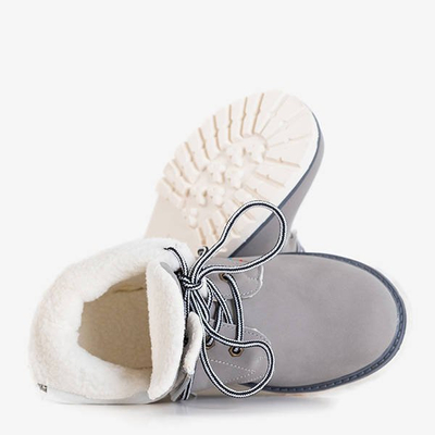Bottes isolantes Tiptop gris pour garçon - Chaussures