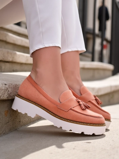 Mocassins ajourées pour femmes Royalfashion Esiobb