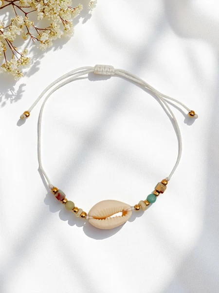 Bracelet pour femme avec coquillage Oceania Grace