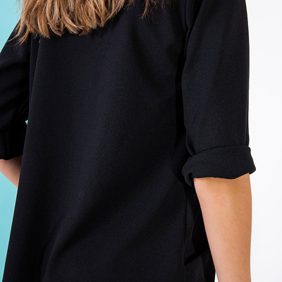 Cape noire femme sans fermeture - Vêtements