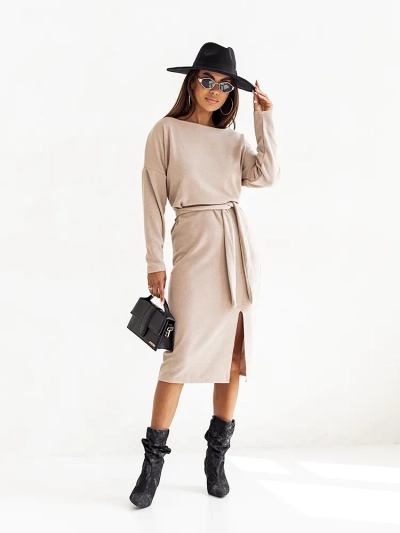 Royalfashion Robe midi pour femme
