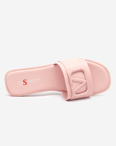 Pantoufles en poudre pour femmes en éco-cuir Cartec - Chaussures