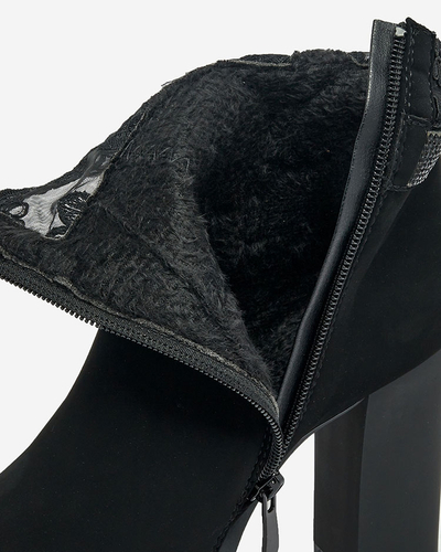 Royalfashion Bottes stiletto décorées Leroleda pour femme
