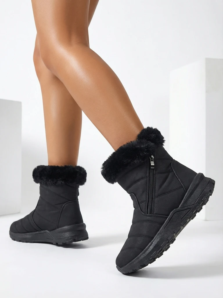 Royalfashion Bottes d'hiver pour femmes Fehio
