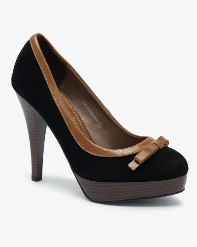 OUTLET Escarpins à talons hauts pour femme, noirs Zistin- Footwear