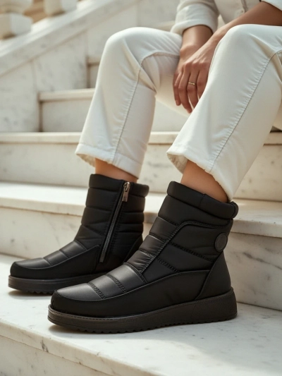 Royalfashion Bottes de neige pour femmes Fiegose