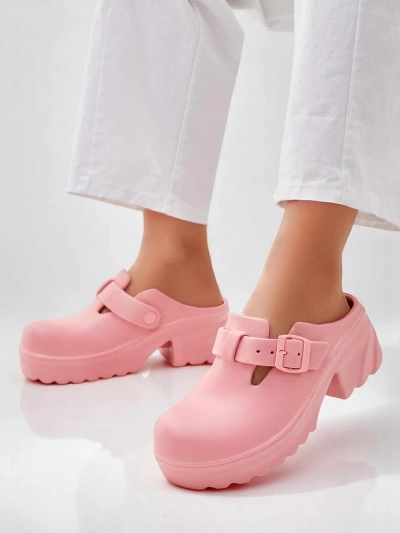 Sandales à talons en caoutchouc Royalfashion pour femmes Voxones