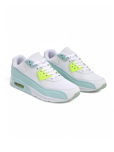 Royalfashion Baskets de sport pour femmes avec des inserts colorés Renerixa