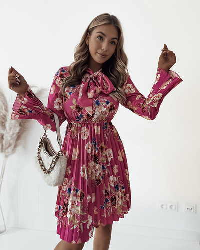 Royalfashion Mini robe florale pour femme