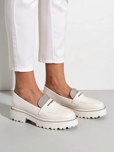 Mocassins pour femmes Royalfashion avec des strass Vinness