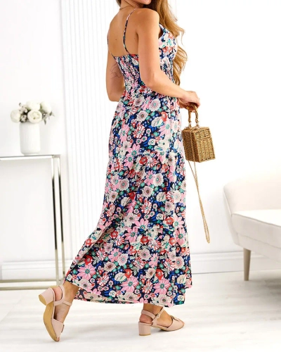 Royalfashion Robe midi en coton pour femme