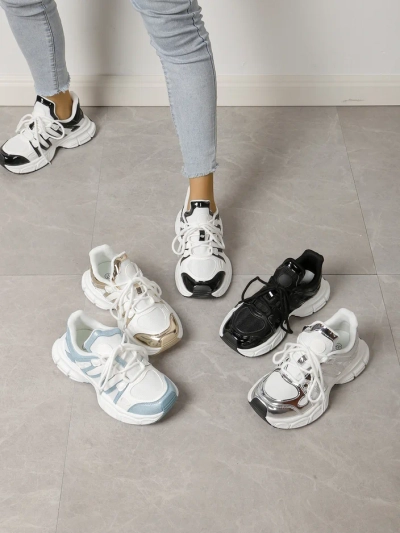Chaussures de sport pour femmes Royalfashion sur une semelle épaisse Loness
