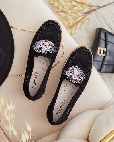 Royalfashion Mokassins avec pierres colorées Restea
