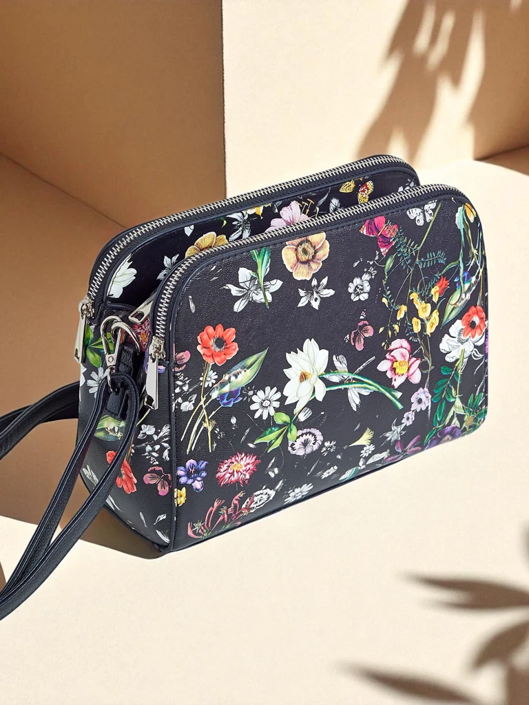 Royalfashion Petit sac à main pour femme en cuir écologique Florentia