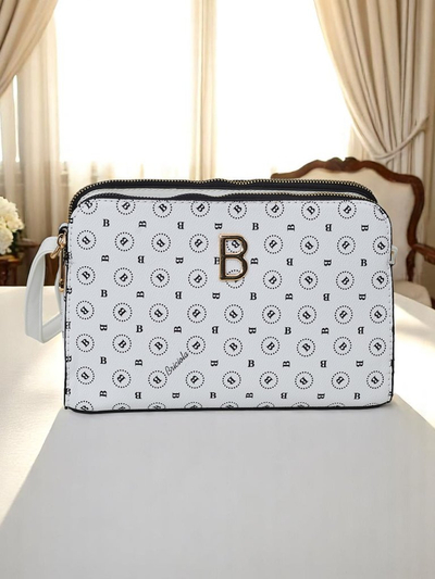 Royalfashion Petit sac à main en cuir écologique avec un imprimé Viva Linea