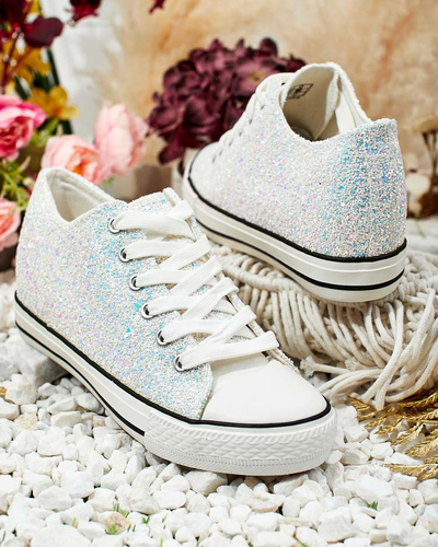 Royalfashion Baskets Finia à talon recouvert pour femme